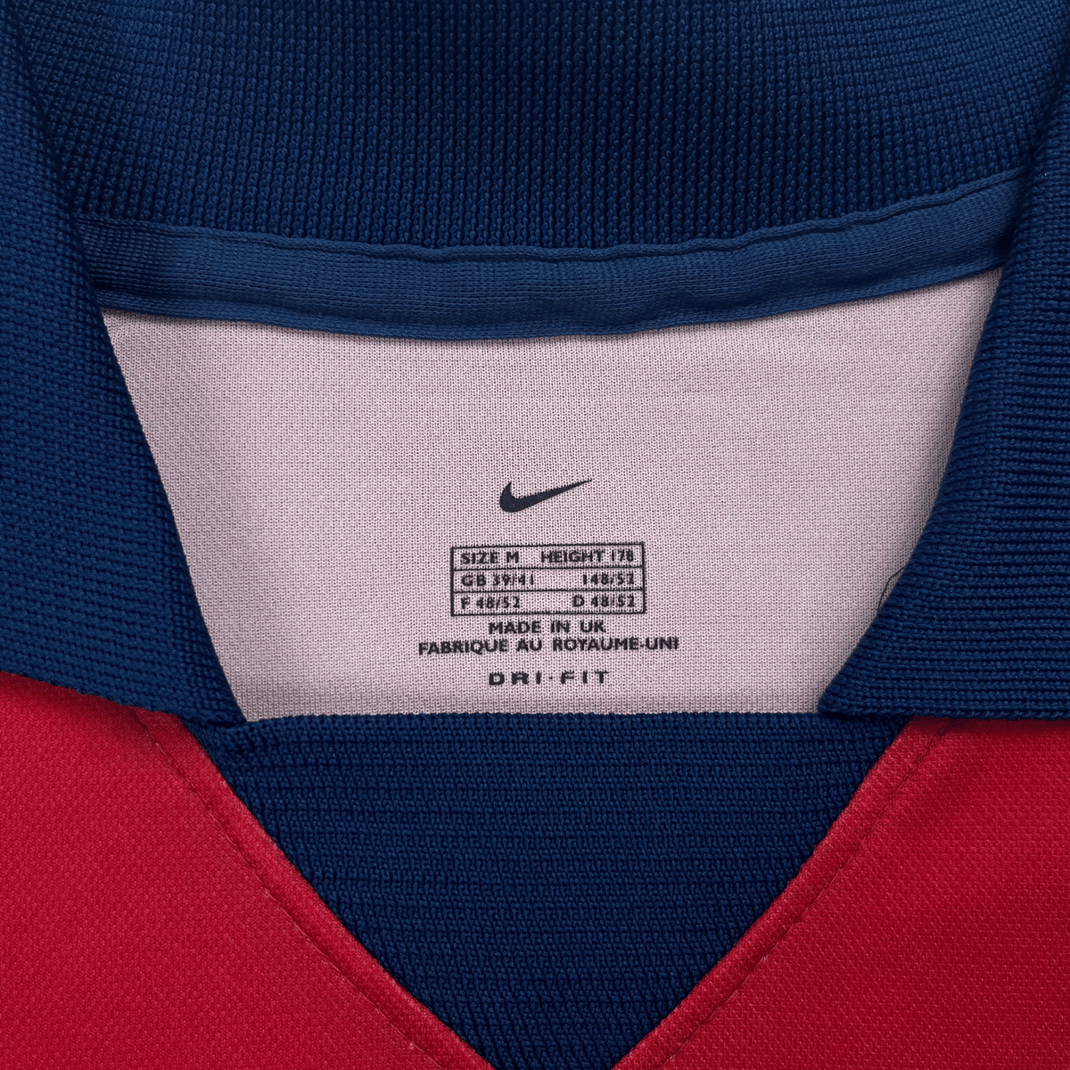Retro PSG 2000-2001 Home football jersey by Nike, Okocha 10, size M | Nostalgic Football Shirts