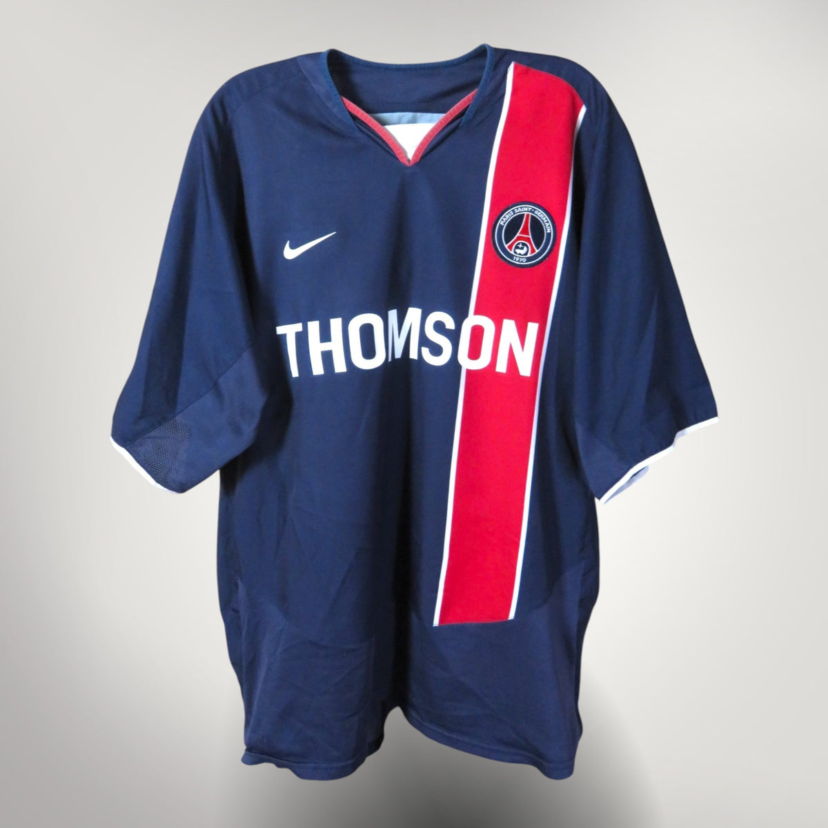 Authentic Nike PSG 2003-2004 Home shirt, Ronaldinho 10 on the back, size L, product code 112738 | Nostalgic Football Shirts