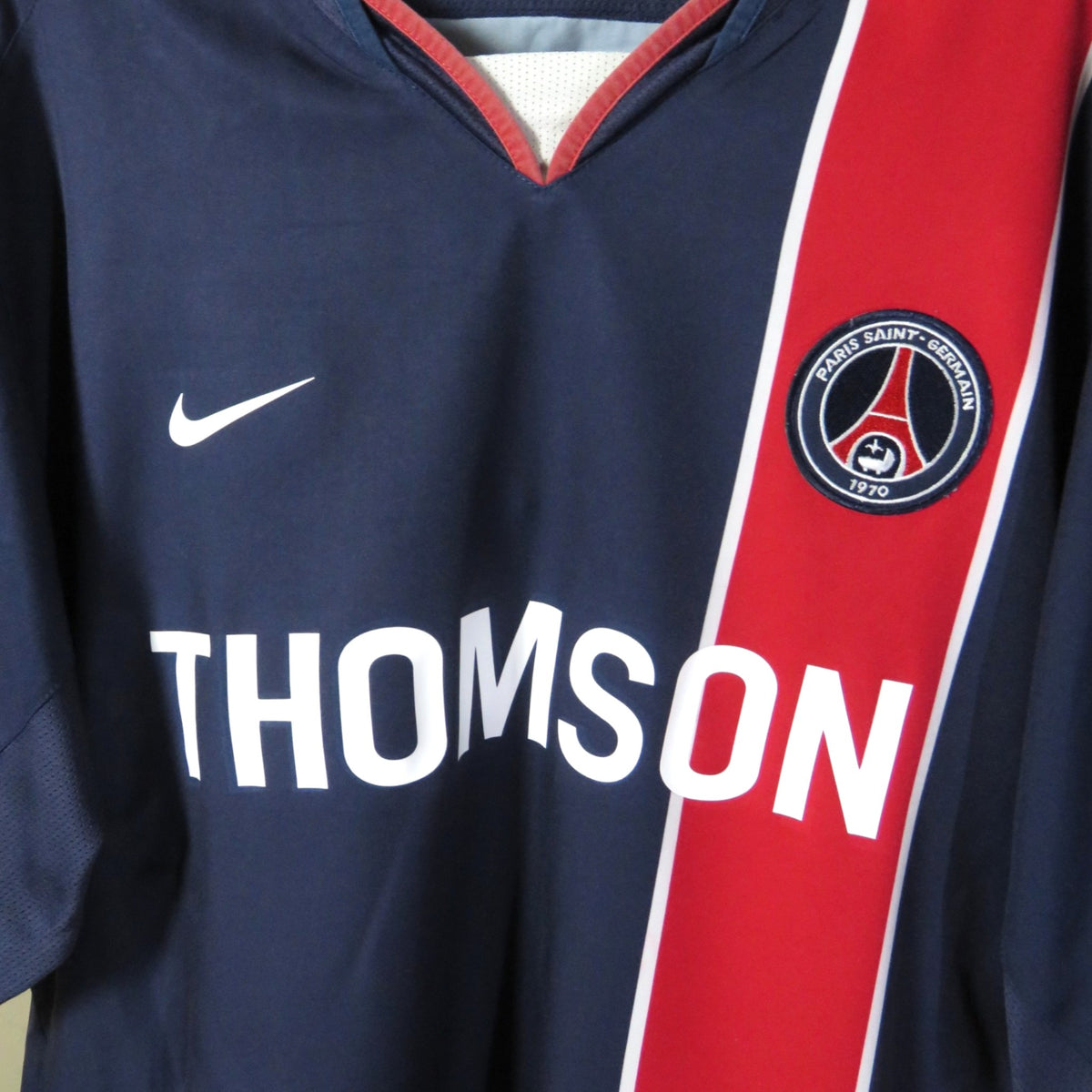 Original PSG 2003-2004 Home football shirt, size L, Ronaldinho 10, product code 112738 | Nostalgic Football Shirts