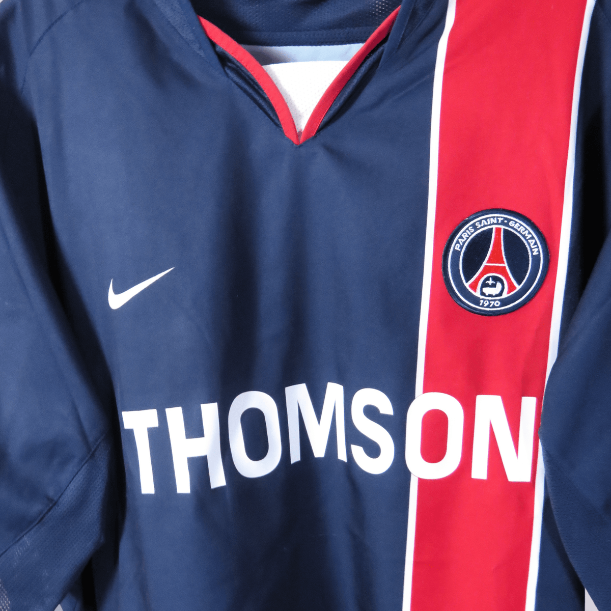 Original PSG 2003-2004 Home football shirt, size XL, Ronaldinho 10 | Nostalgic Football Shirts