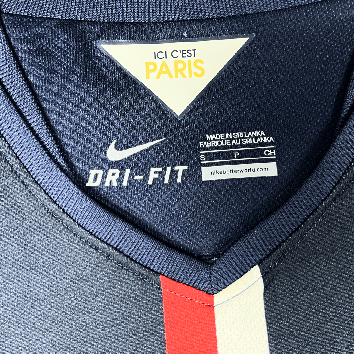 Retro PSG 2014-2015 Home football jersey by Nike, David Luiz 32, size S | Nostalgic Football Shirts