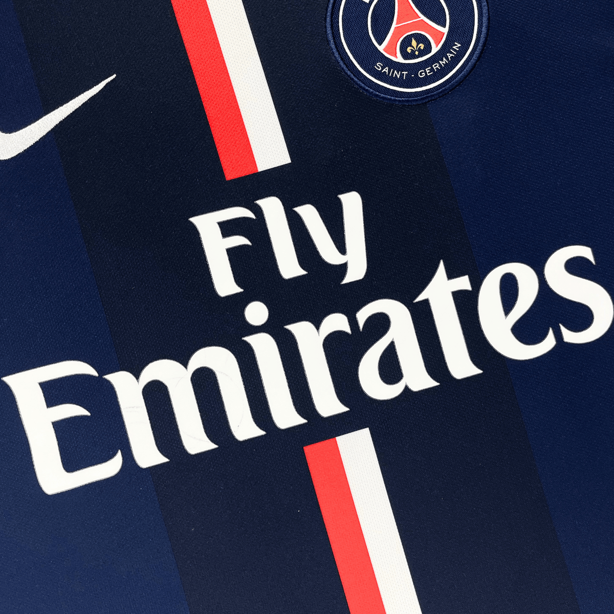 Retro PSG 2014-2015 Home football jersey by Nike, David Luiz 32, size L | Nostalgic Football Shirts
