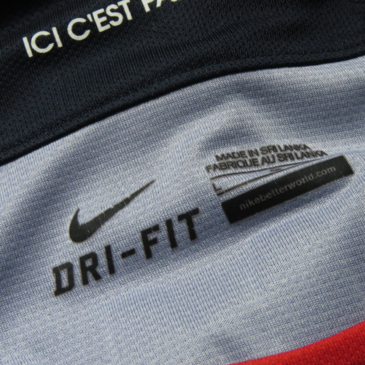 Vintage PSG 2015-2016 Home football shirt with Di Maria 11 print, size L | Nostalgic Football Shirts