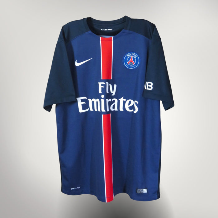 Vintage PSG 2015-2016 Home football shirt with Di Maria 11 print, size L | Nostalgic Football Shirts