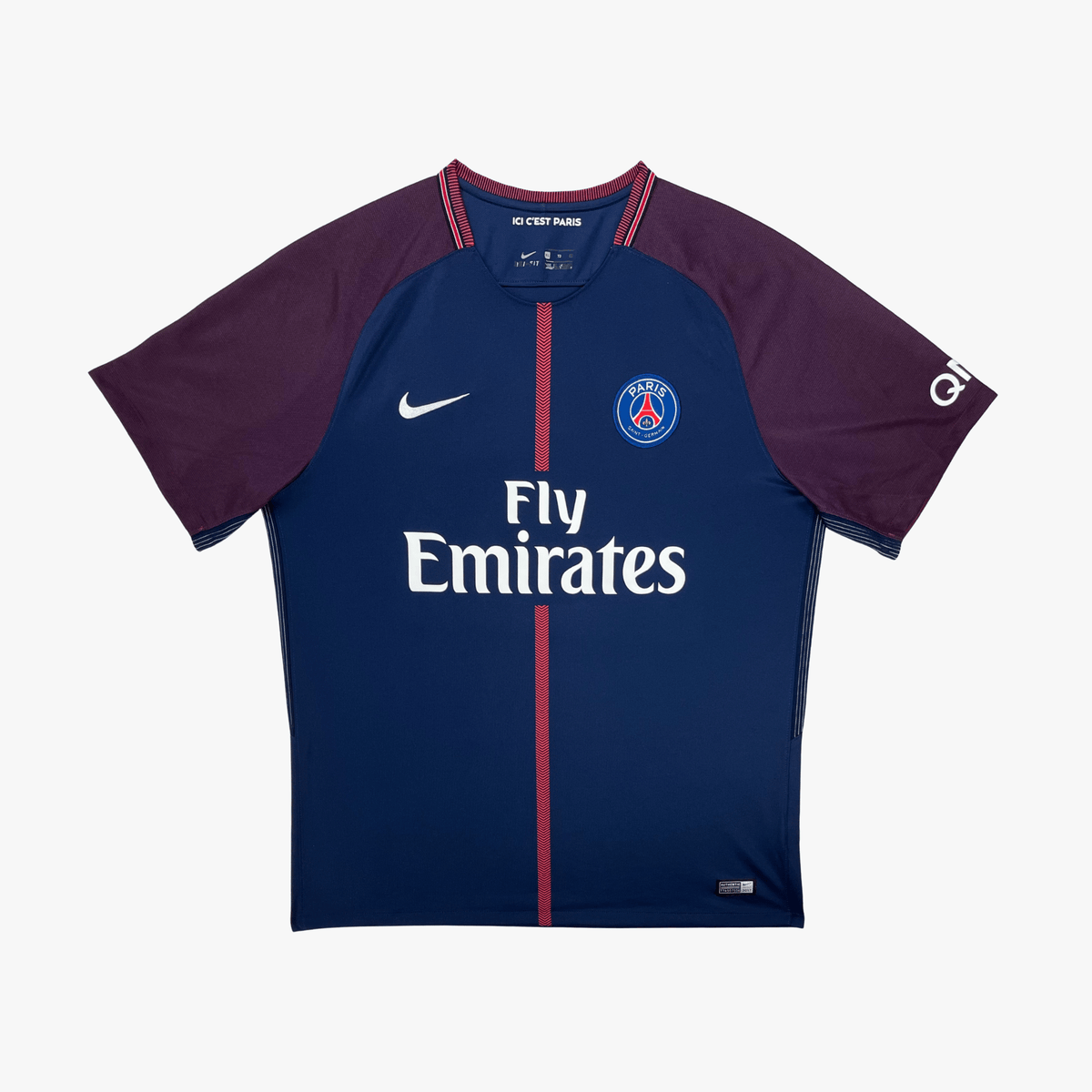 Authentic Nike PSG 2017-2018 Home shirt, Cavani 9 on the back, size XL | Nostalgic Football Shirts