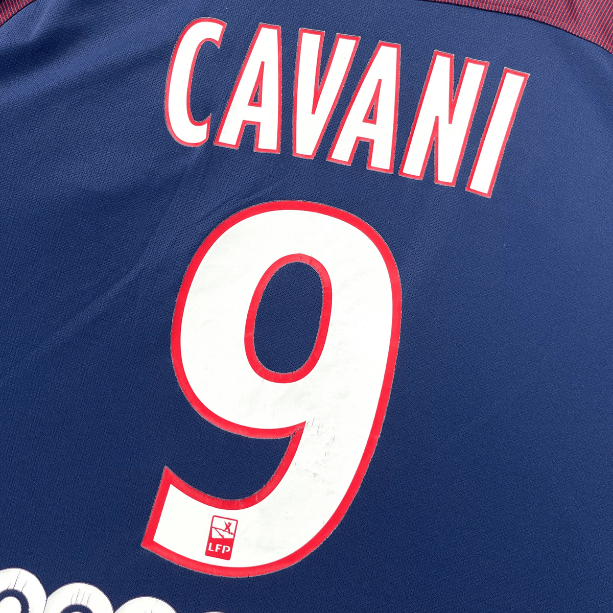 Original PSG 2017-2018 Home football shirt, size XL, Cavani 9 | Nostalgic Football Shirts