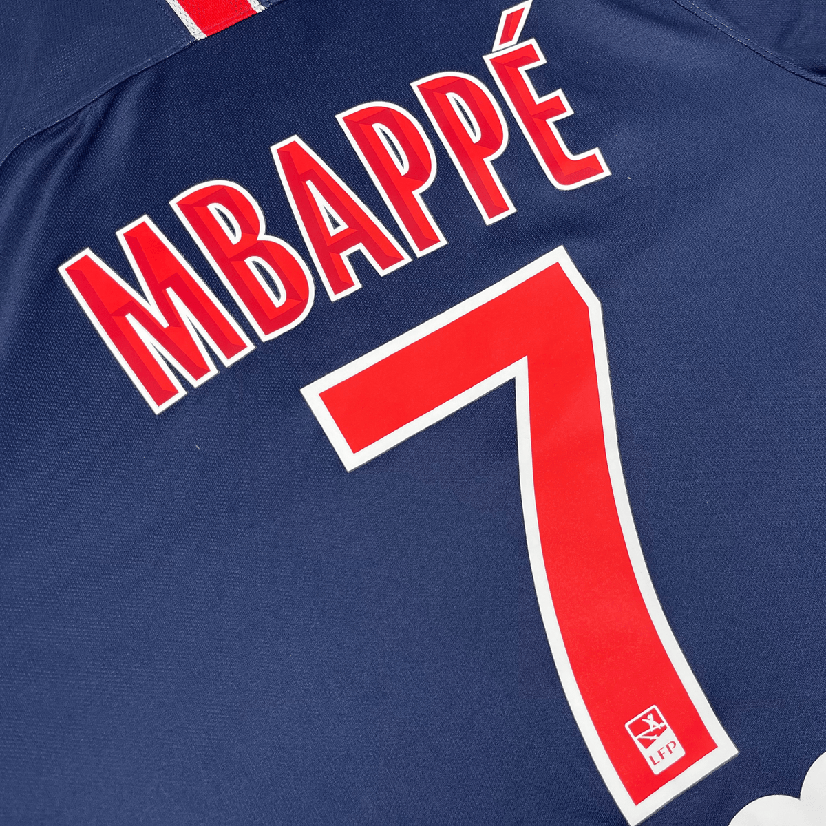Retro PSG 2018-2019 Home football jersey by Nike, Mbappé 7, size S | Nostalgic Football Shirts