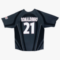PSG 2001-02 Third Ronaldinho #21 Shirt L