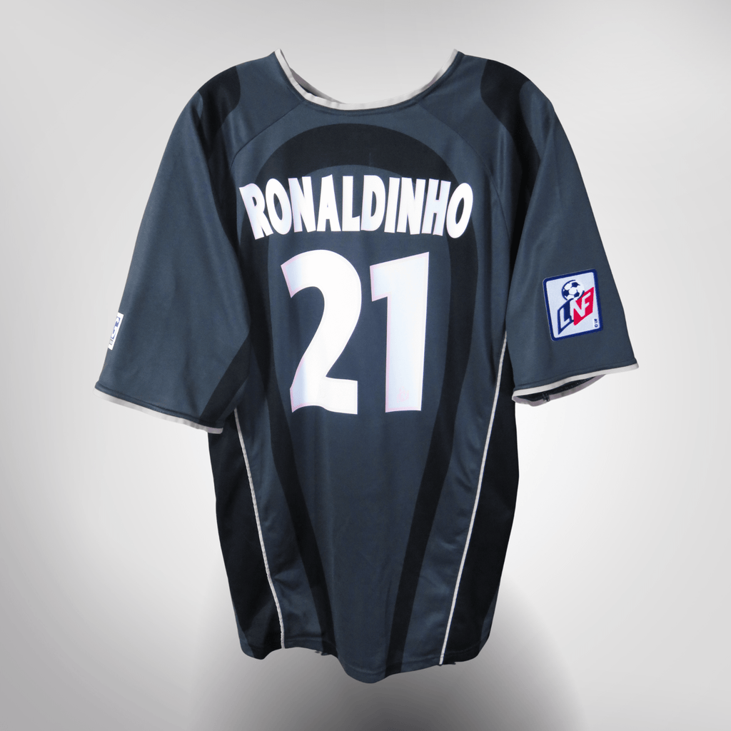 PSG 2001-02 Third Ronaldinho #21 Shirt XL