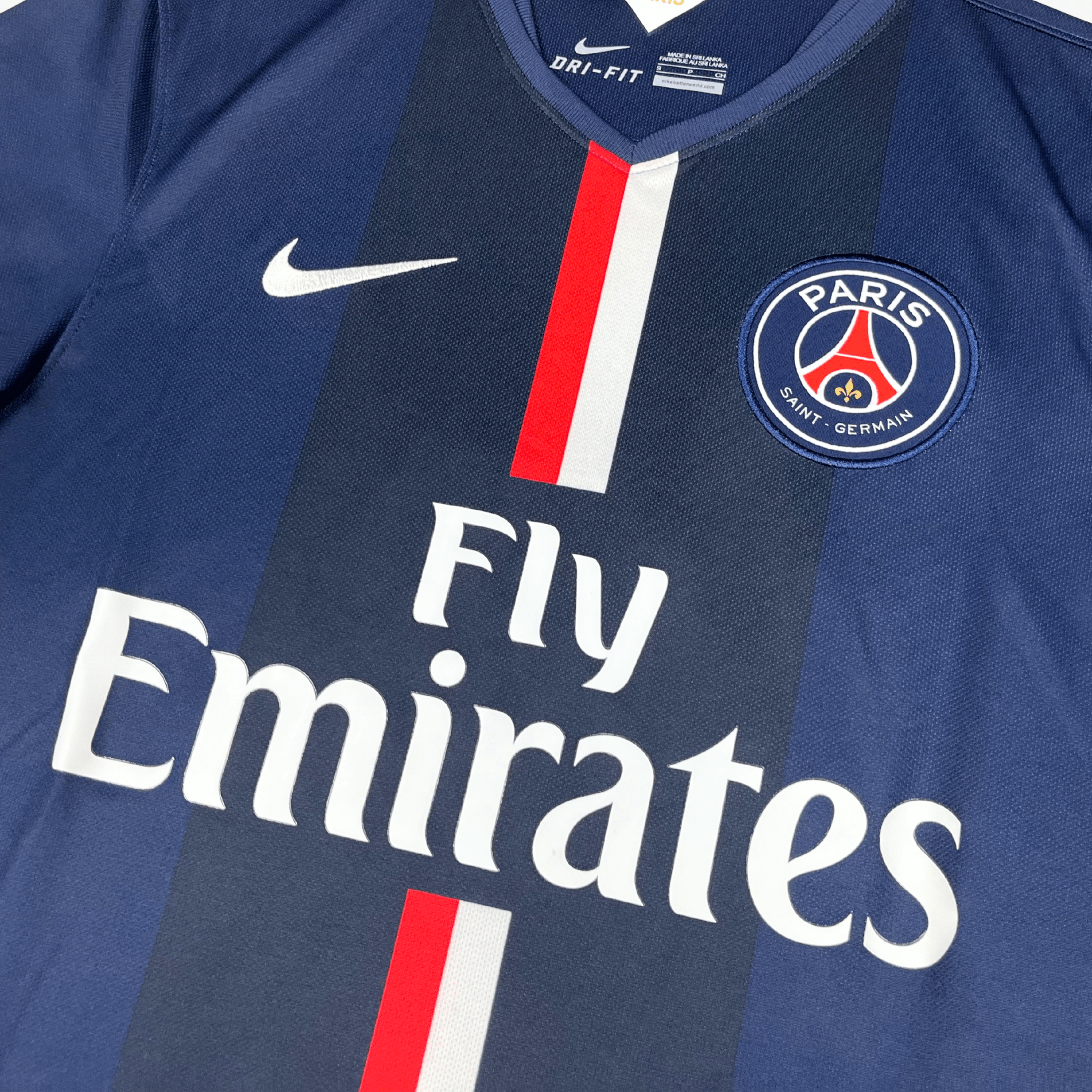 Maillot domicile PSG 2014-15 David Luiz #32 S