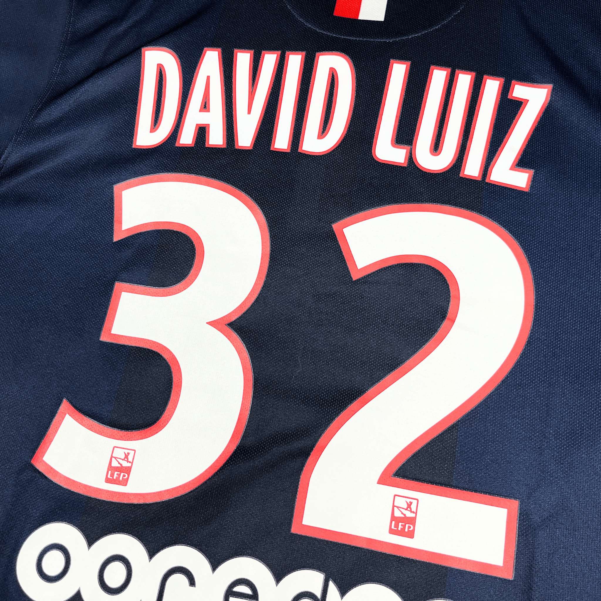Maillot domicile PSG 2014-15 David Luiz #32 S
