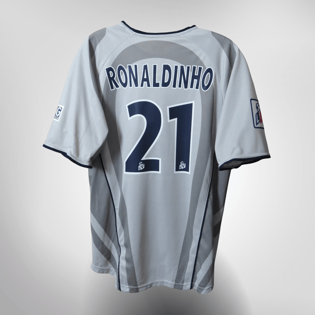 PSG 2001-02 Away Ronaldinho #21 Shirt M