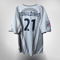 PSG 2001-02 Away Ronaldinho #21 Shirt XL