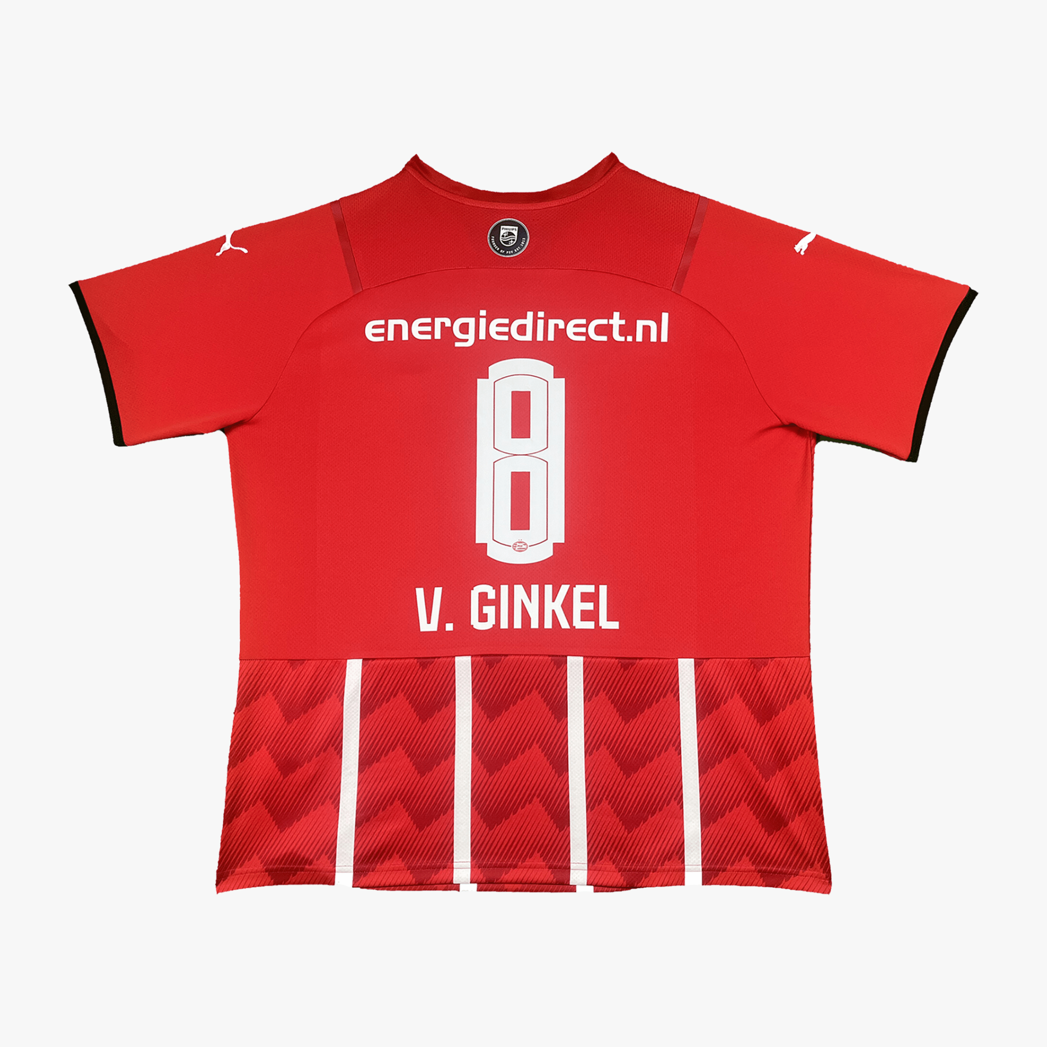 PSV Eindhoven 2021-22 Domicile 'Van Ginkel #8' Maillot XL