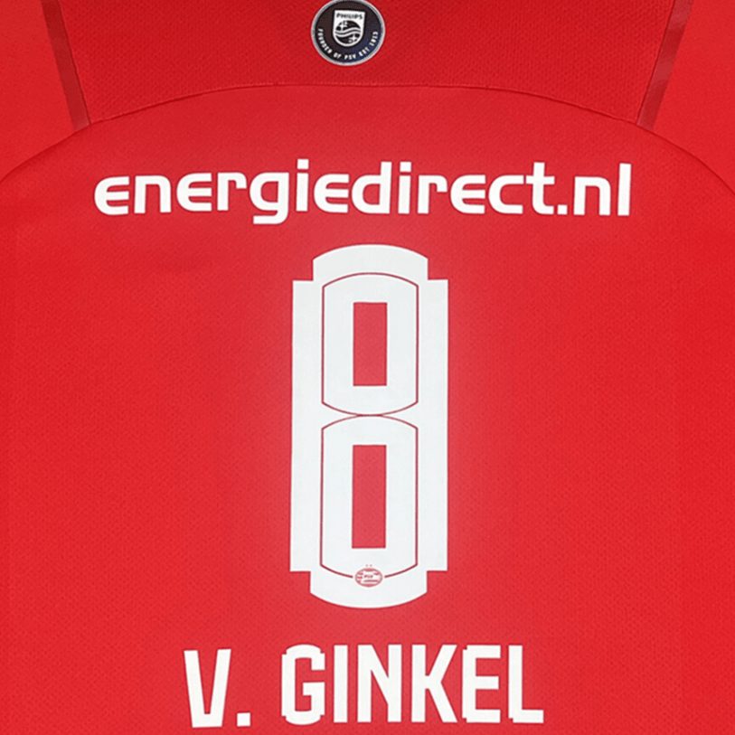 PSV 2021-22 Home 'Van Ginkel #8' Shirt XL