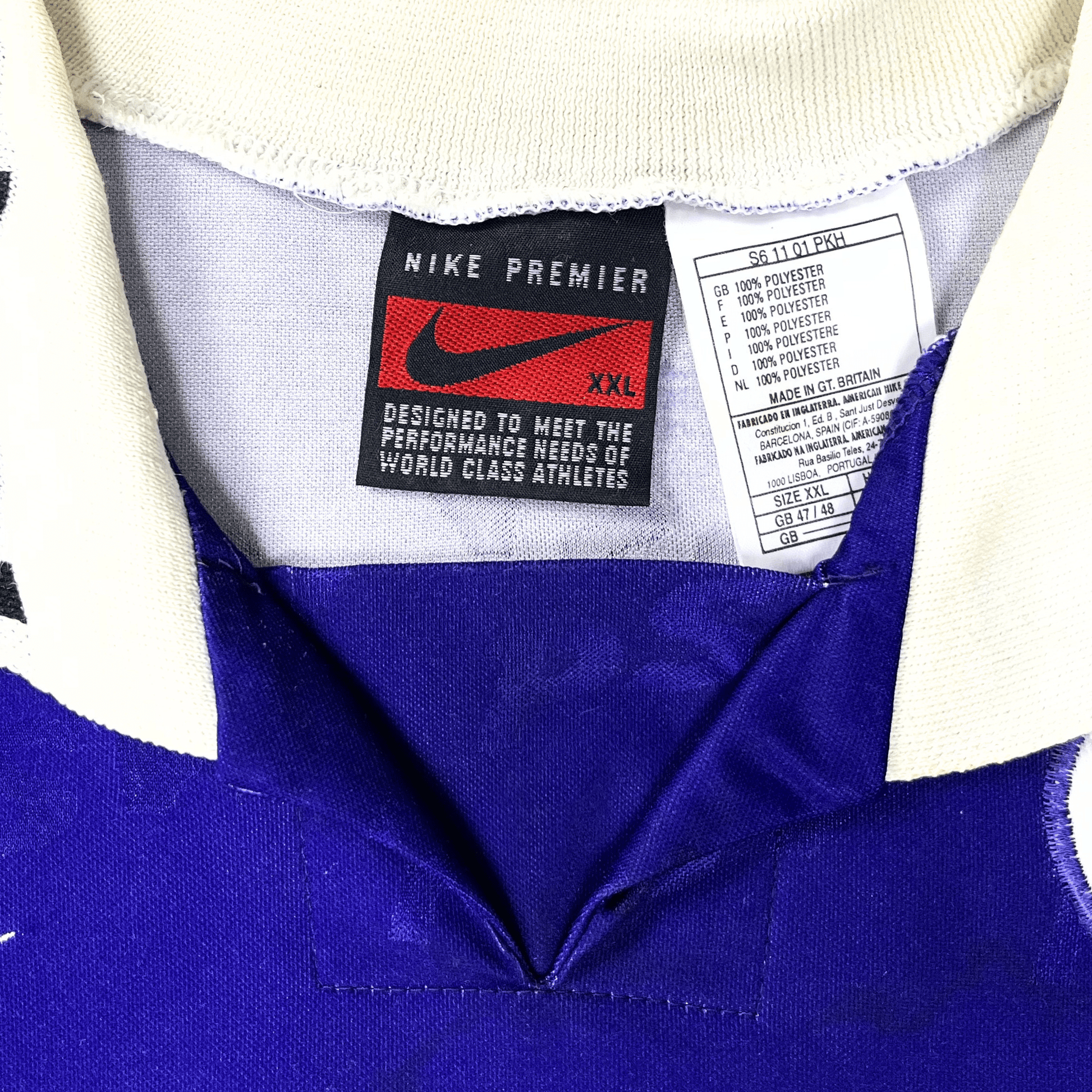 Maillot extérieur PSV 1995-96 XXL
