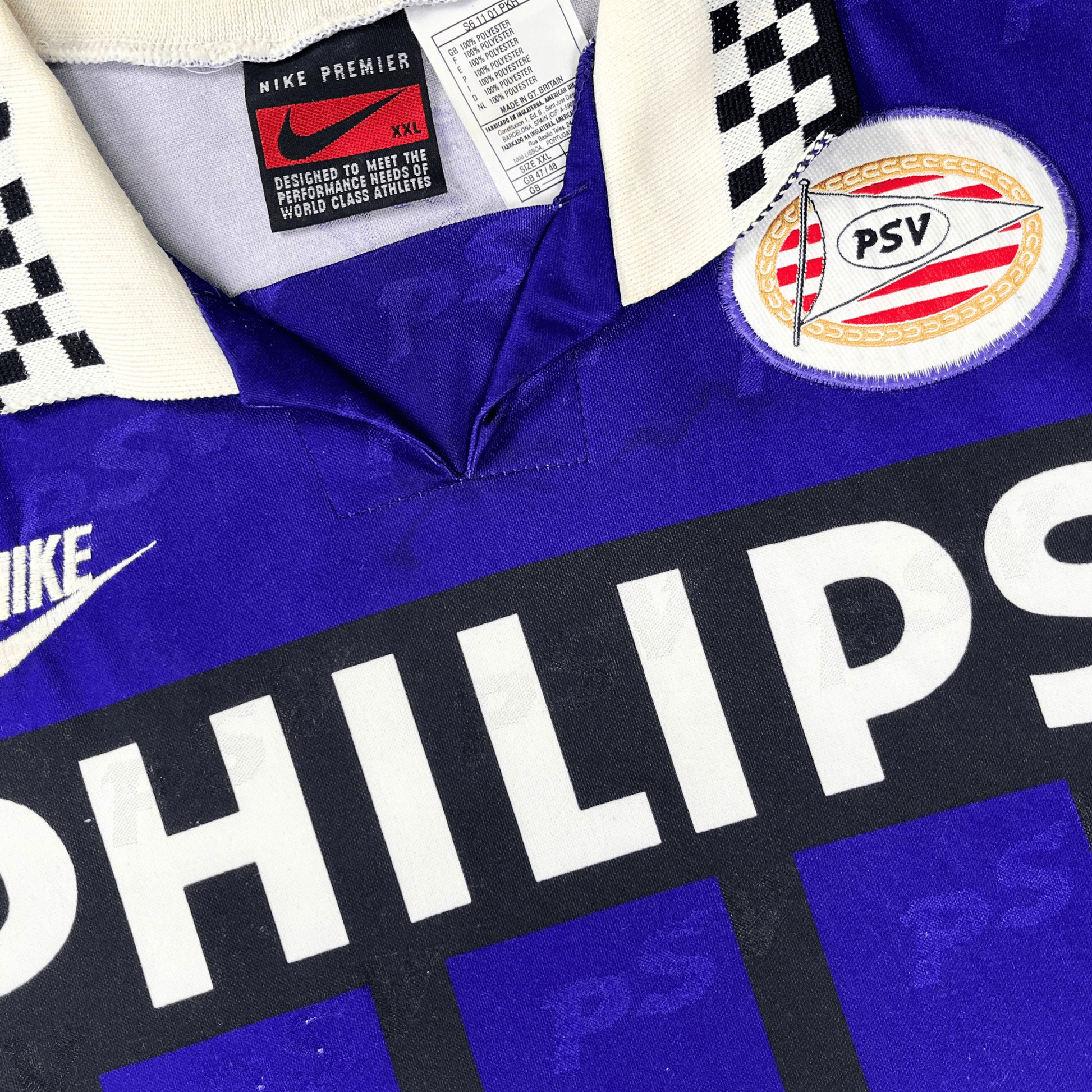Maillot extérieur PSV 1995-96 XXL