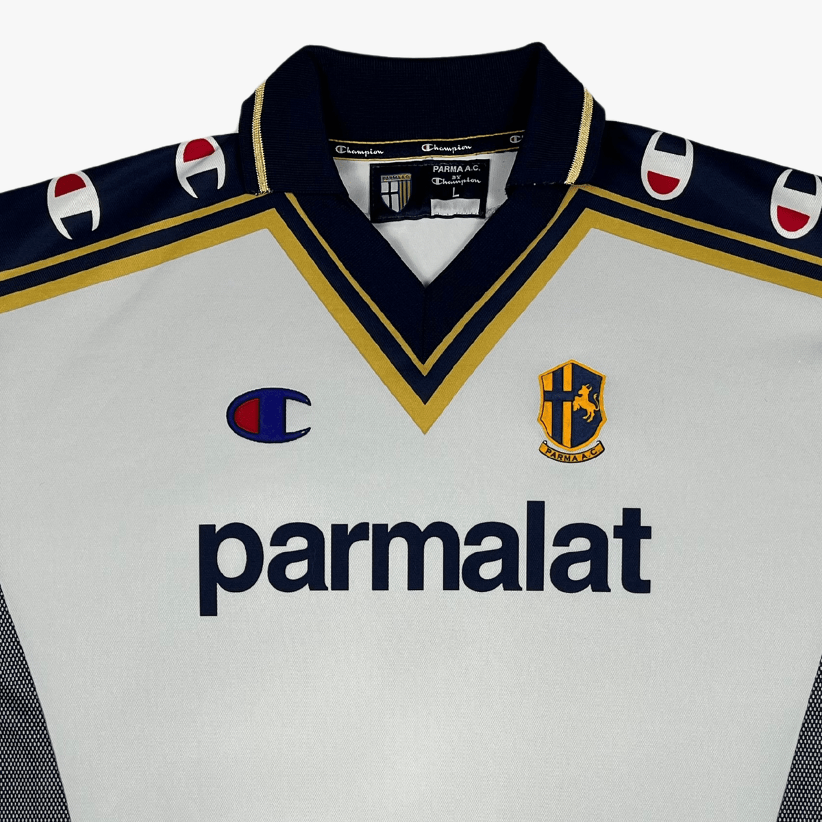 Authentic Champion Parma 2000-2001 Away shirt, size L | Nostalgic Football Shirts