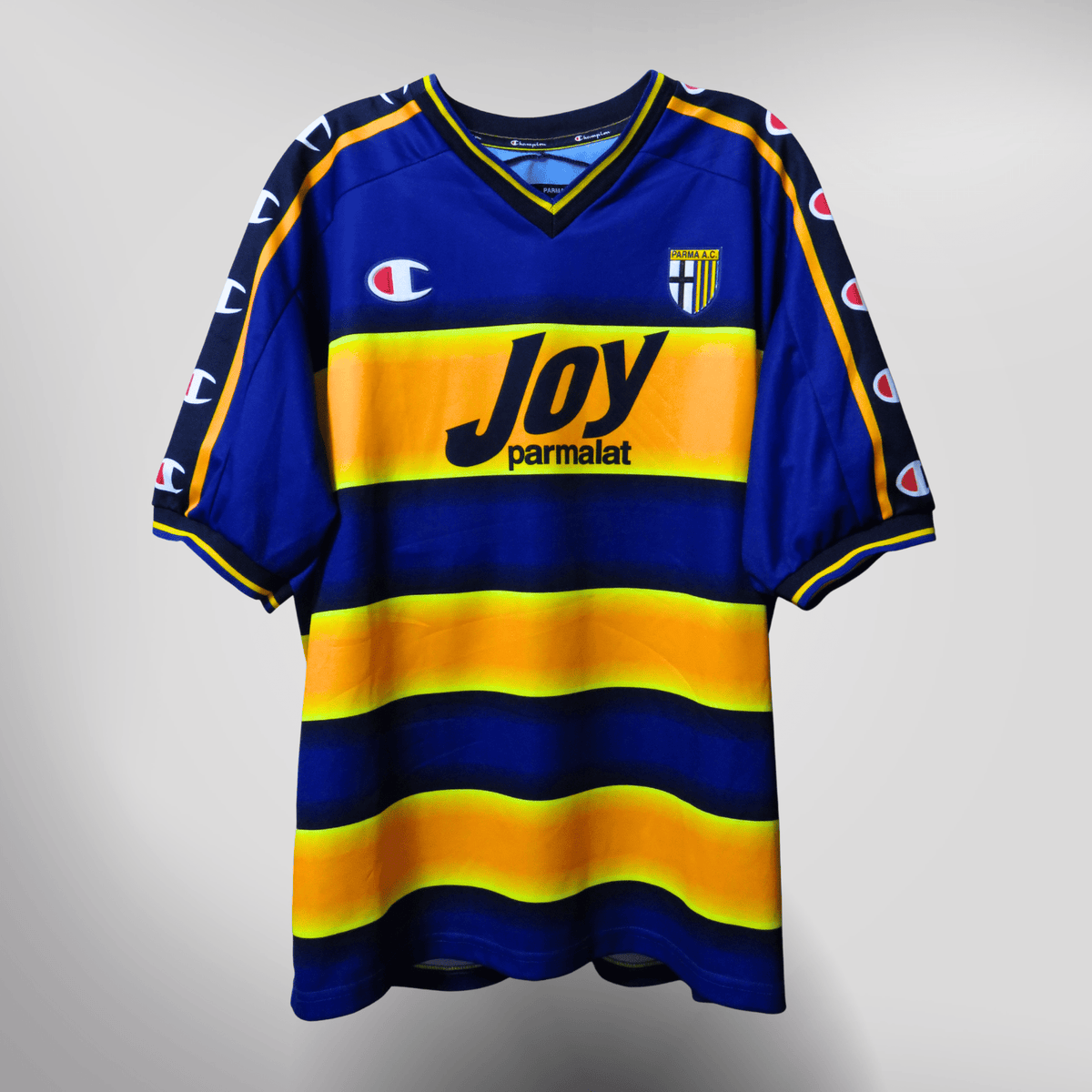 Authentic Champion Parma 2001-2002 Home shirt, Nakata 10 on the back, size XL | Nostalgic Football Shirts