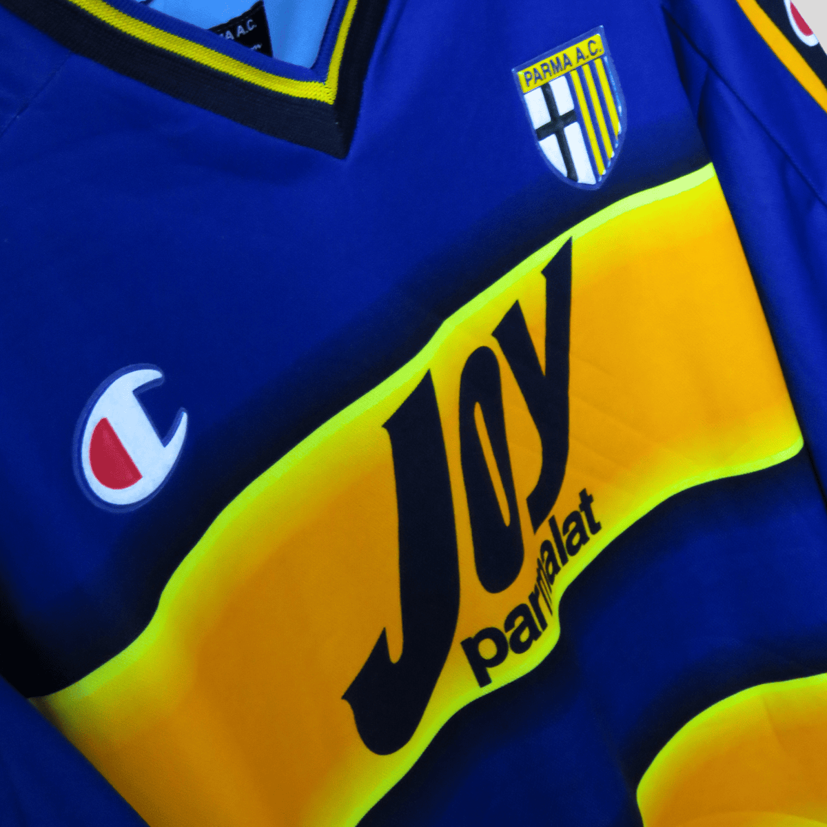 Original Parma 2001-2002 Home football shirt, size XL, Nakata 10 | Nostalgic Football Shirts