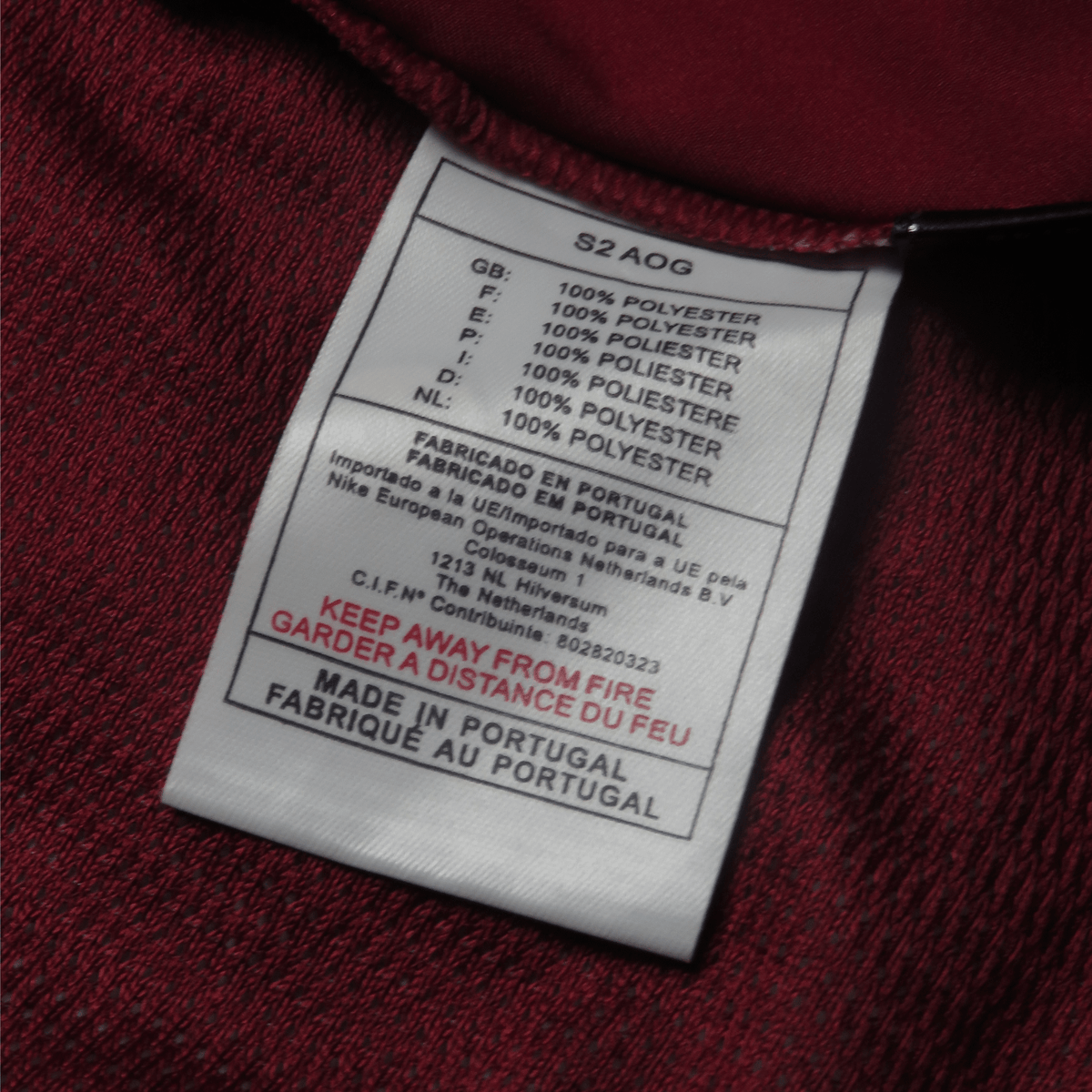 Authentic Nike Portugal 2002-2004 Home shirt, Ronaldo 11 on the back, size XL | Nostalgic Football Shirts