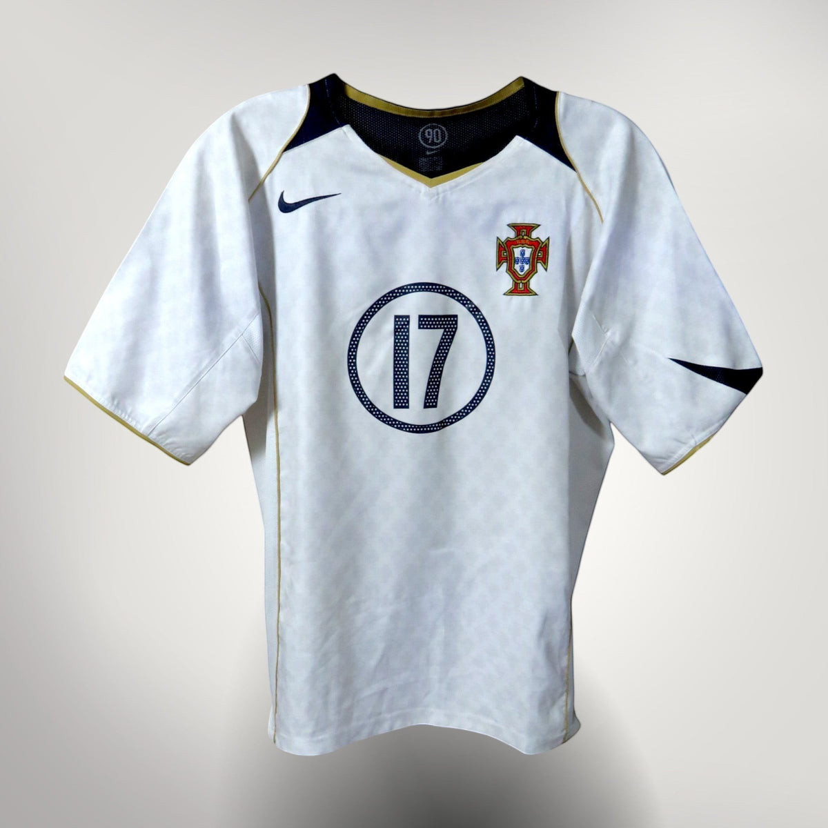 Authentic Nike Portugal 2004-2006 Away shirt, Ronaldo 17 on the back, size S | Nostalgic Football Shirts