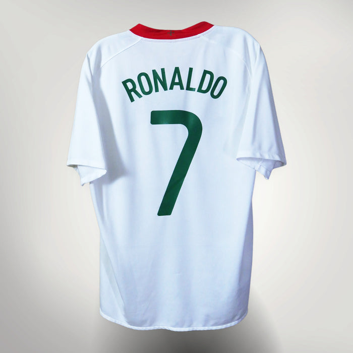 Portugal 2008-2010 Away shirt, Ronaldo 7, Nike, size M, product code 259181-105 | Nostalgic Football Shirts