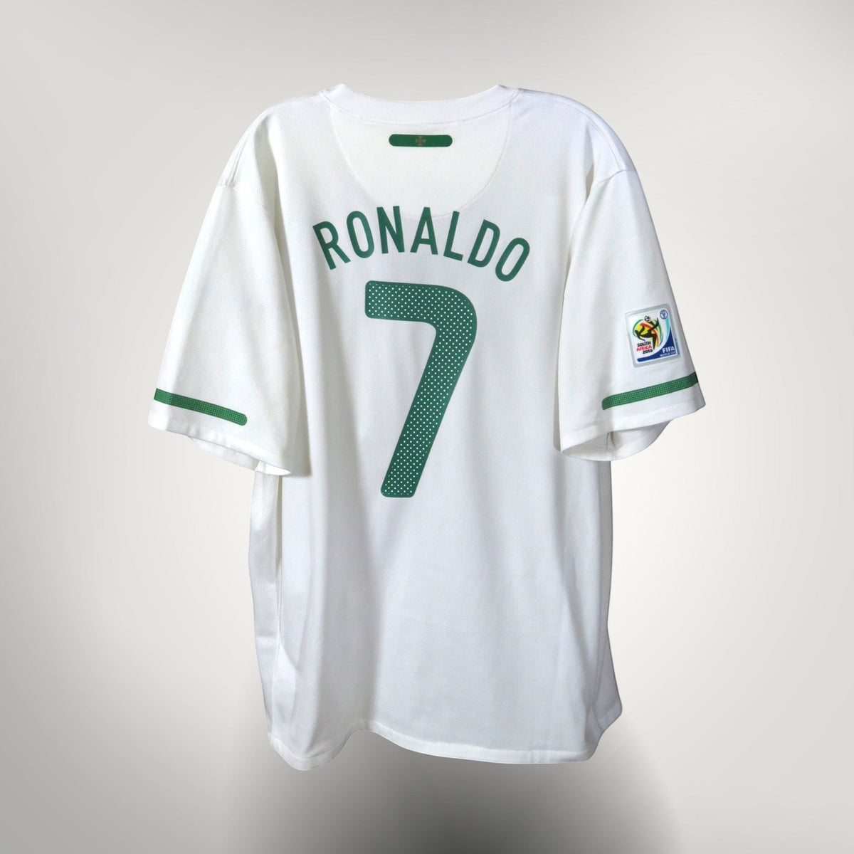 Vintage Portugal 2010-2011 Away football shirt with Ronaldo 7 print, size XL | Nostalgic Football Shirts