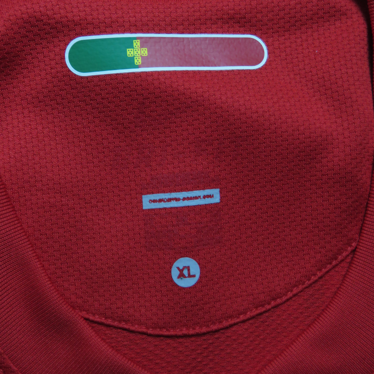 Portugal 2010-2011 Home shirt, Ronaldo 7, Nike, size XL, product code 376894-611 | Nostalgic Football Shirts