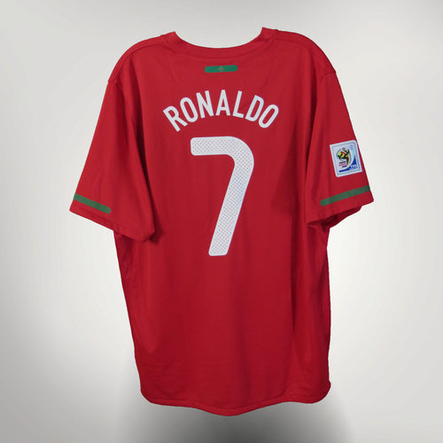 Portugal 2010-2011 Home shirt, Ronaldo 7, Nike, size XL, product code 376894-611 | Nostalgic Football Shirts