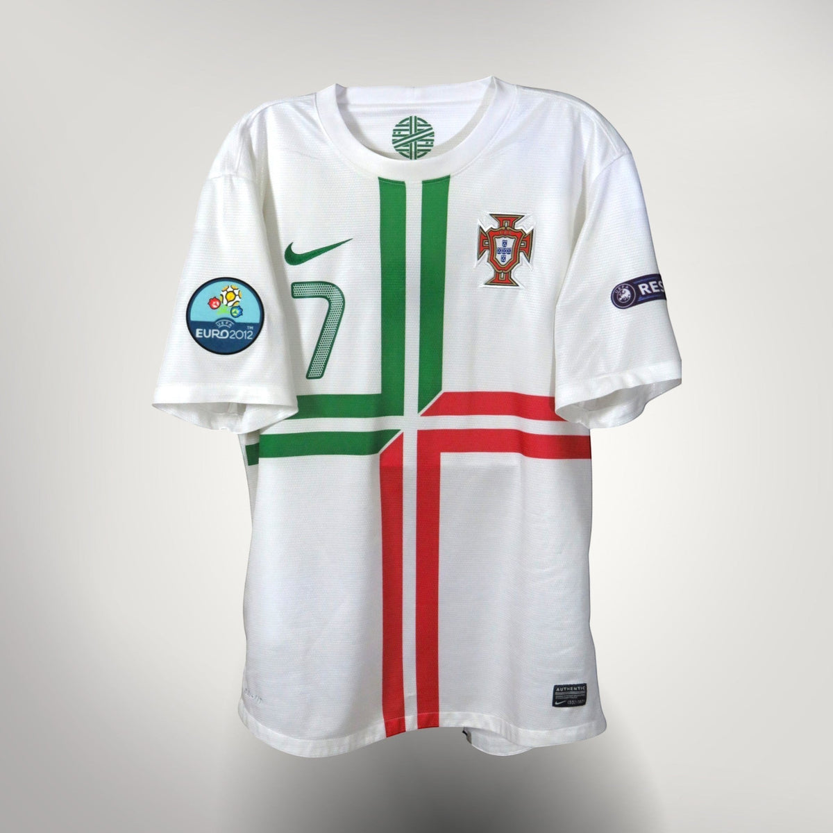 Authentic Nike Portugal 2012-2013 Away shirt, Ronaldo 7 on the back, size M | Nostalgic Football Shirts