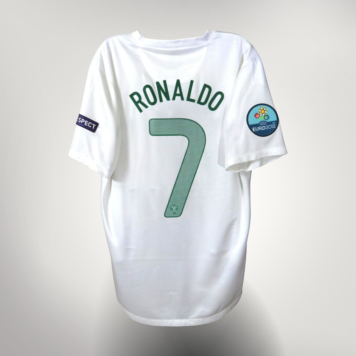 Vintage Portugal 2012-2013 Away football shirt with Ronaldo 7 print, size M | Nostalgic Football Shirts
