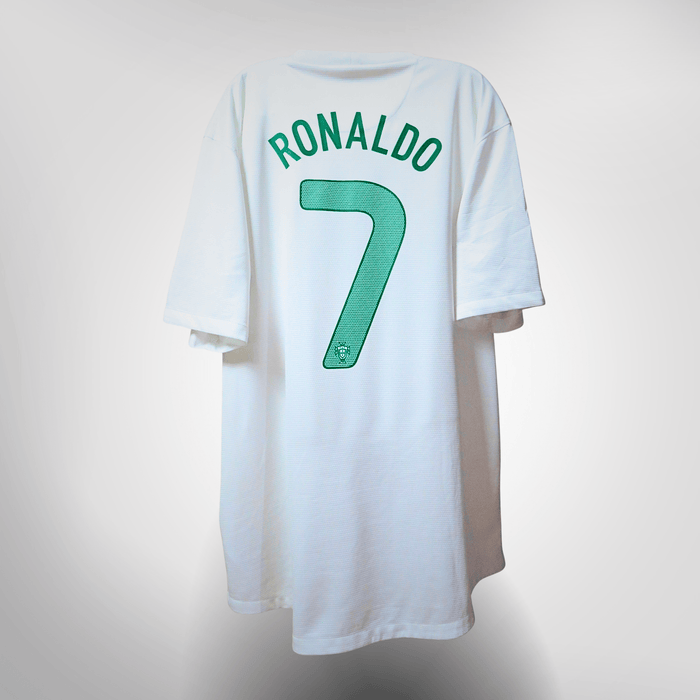 Vintage Portugal 2012-2013 Away football shirt with Ronaldo 7 print, size XL | Nostalgic Football Shirts