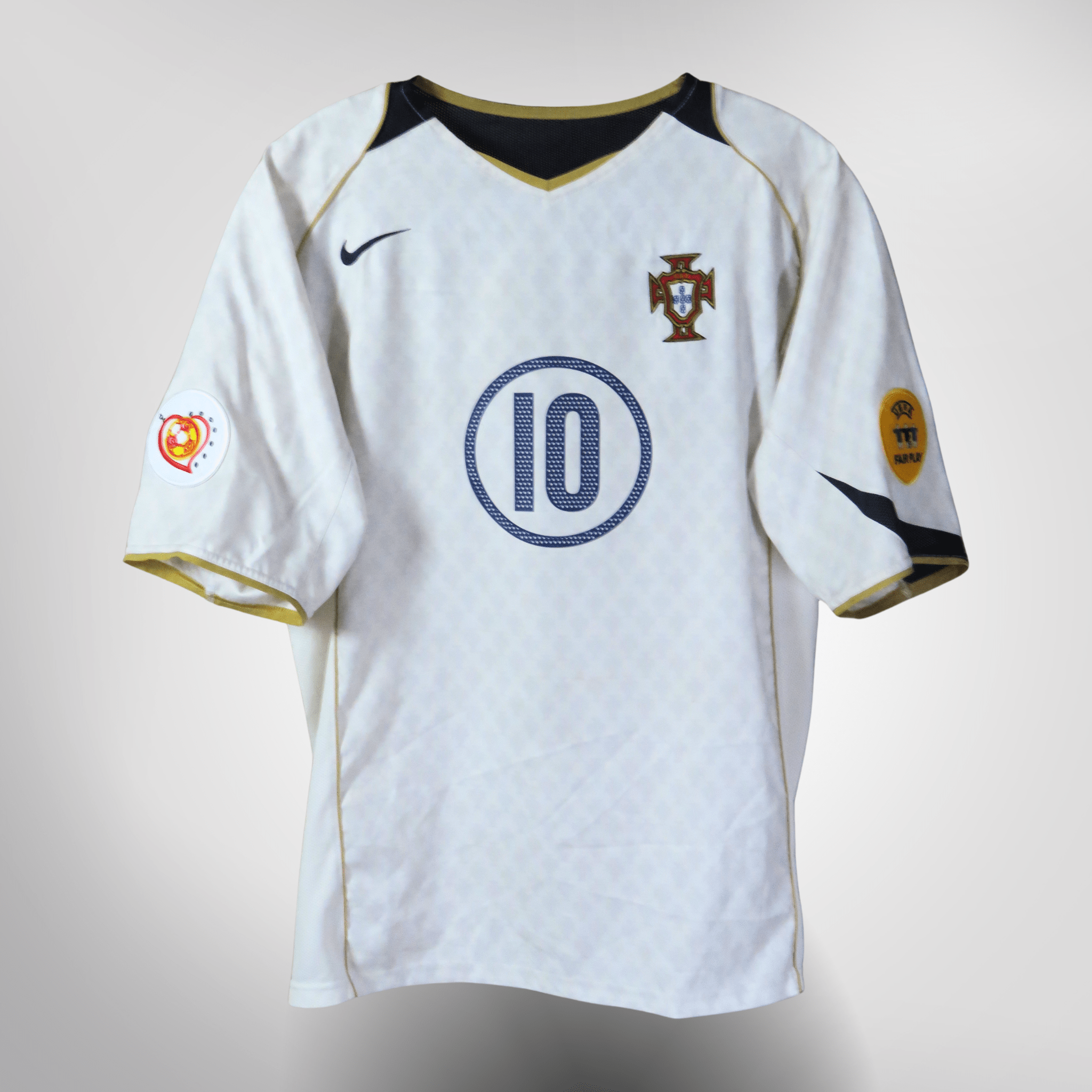 Portugal 2004-06 Away Rui Costa #10 Shirt XL