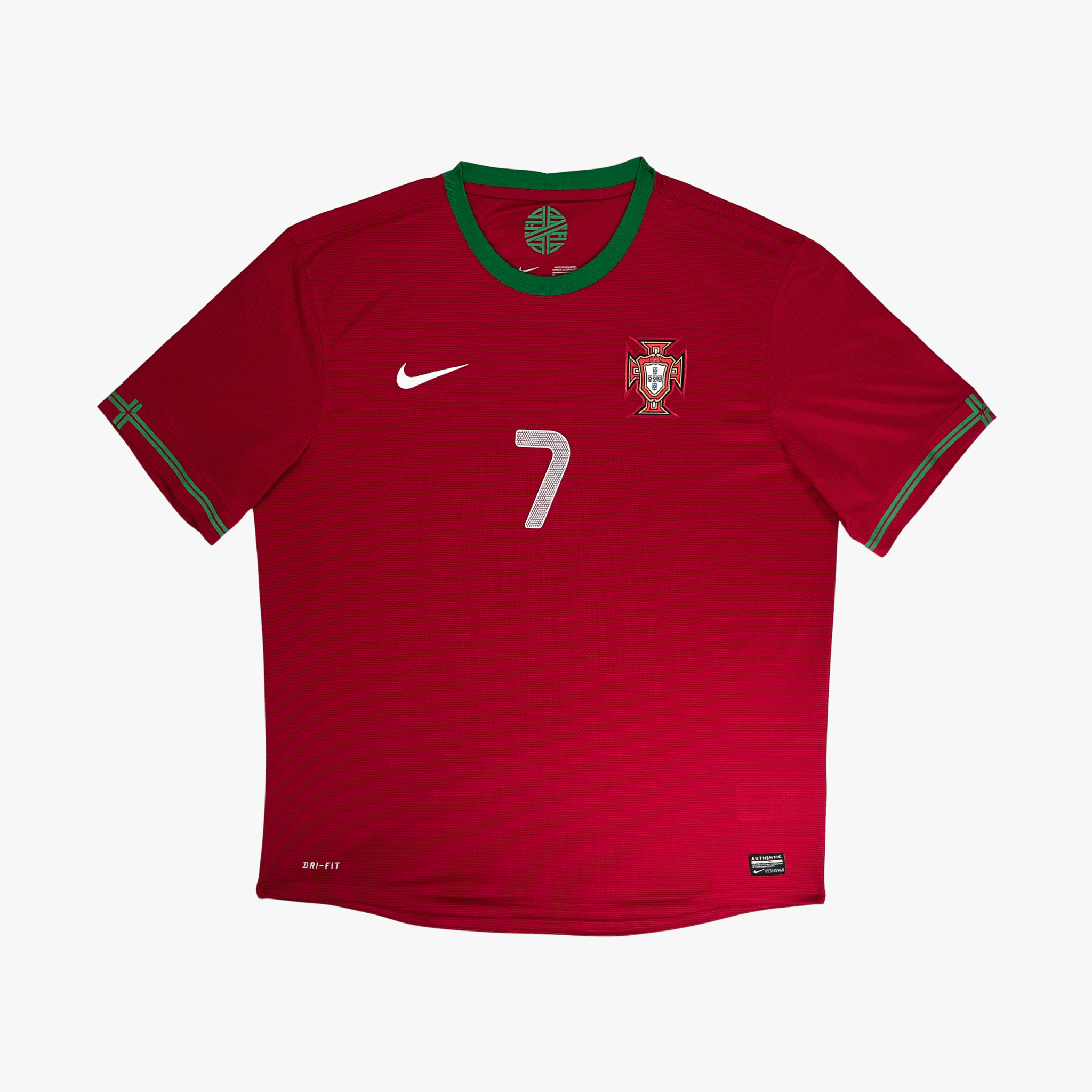 Portugal 2012-13 Home Ronaldo #7 Shirt XL