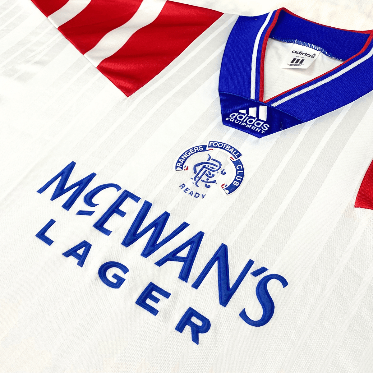 Original Rangers 1992-1994 Away football shirt, size XL | Nostalgic Football Shirts