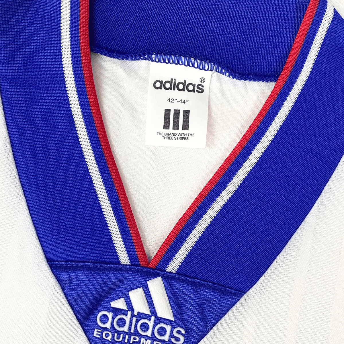 Authentic Adidas Rangers 1992-1994 Away shirt, size XL | Nostalgic Football Shirts
