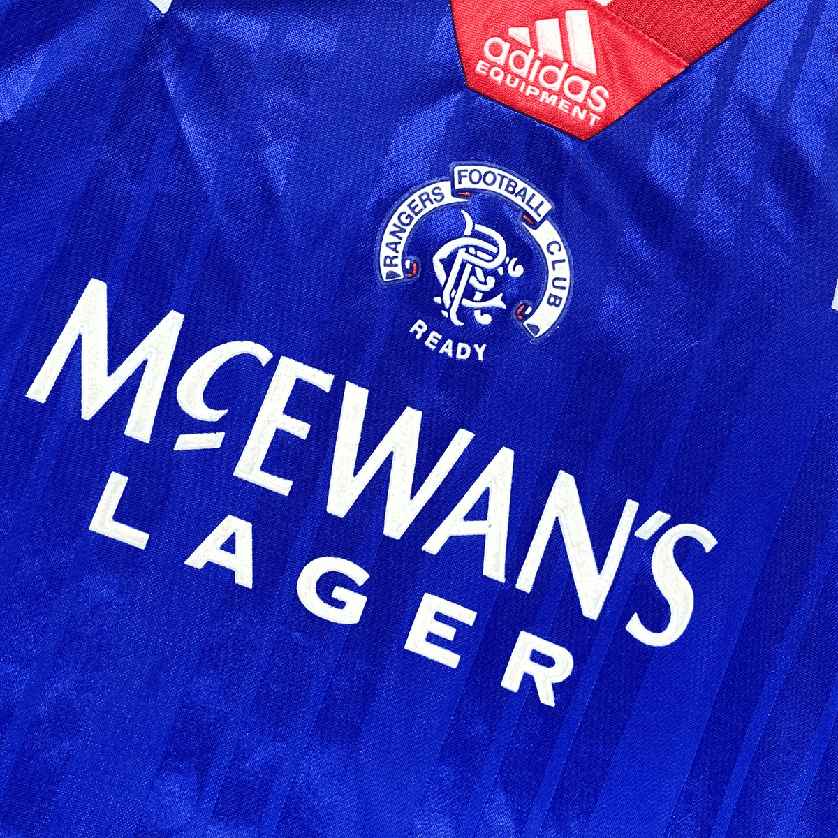 Authentic Adidas Rangers 1992-1994 Home shirt, size XXL | Nostalgic Football Shirts