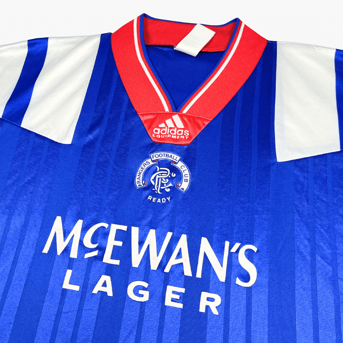 Retro Rangers 1992-1994 Home football jersey by Adidas, size XXL | Nostalgic Football Shirts