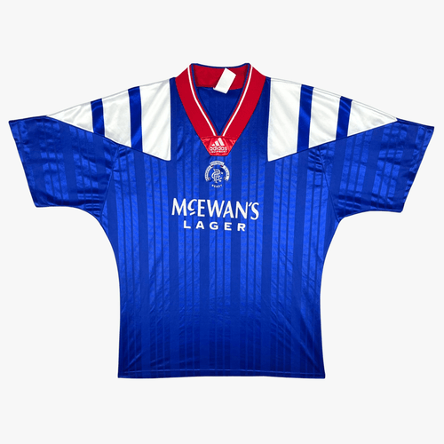 Vintage Rangers 1992-1994 Home football shirt, size XXL | Nostalgic Football Shirts