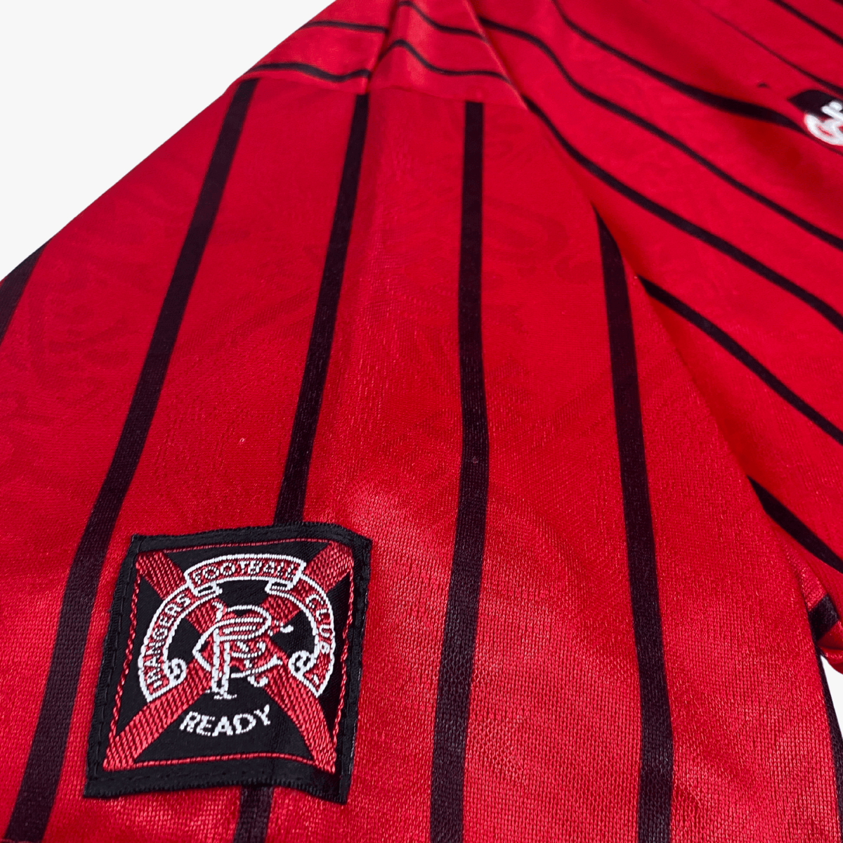 Retro Rangers 1994-1995 Away football jersey by Adidas, size L | Nostalgic Football Shirts