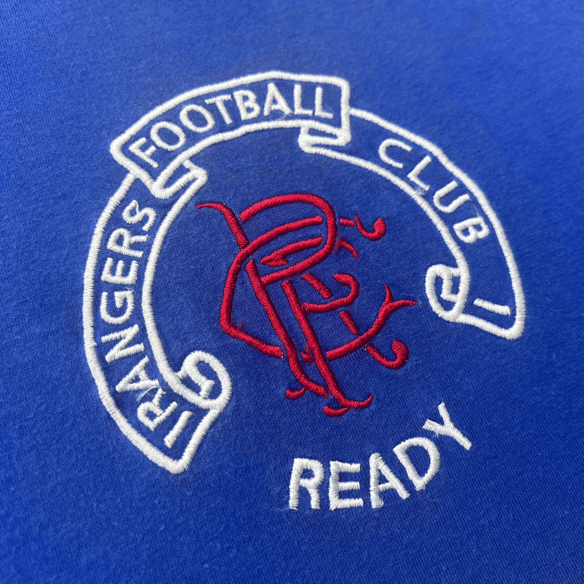 Retro Rangers 1997-1998 Training football jersey by Adidas, size L | Nostalgic Football Shirts