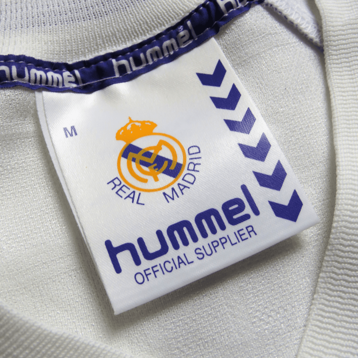 Original Real Madrid 1990-1991 Home football shirt, size M | Nostalgic Football Shirts