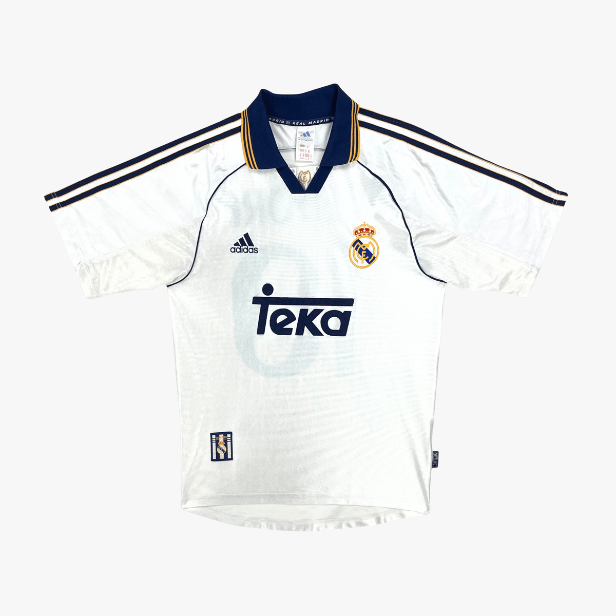 Authentic Kelme Real Madrid 1998-1999 Home shirt, Seedorf 10 on the back, size S | Nostalgic Football Shirts