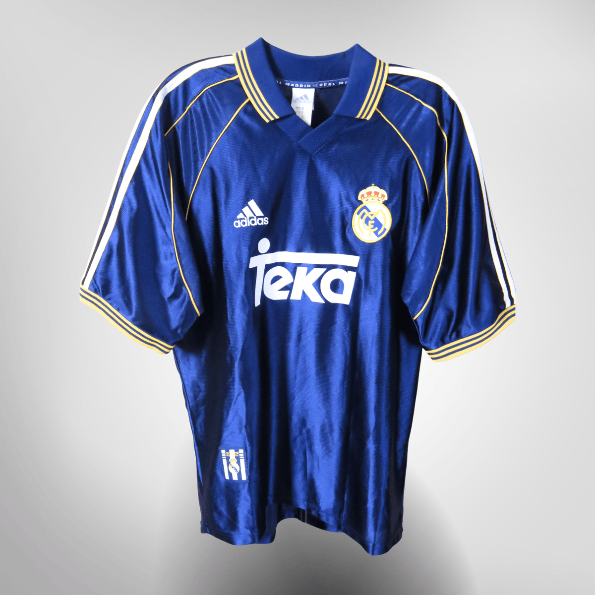 Authentic Adidas Real Madrid 1998-1999 Third shirt, Raul 7 on the back, size M | Nostalgic Football Shirts