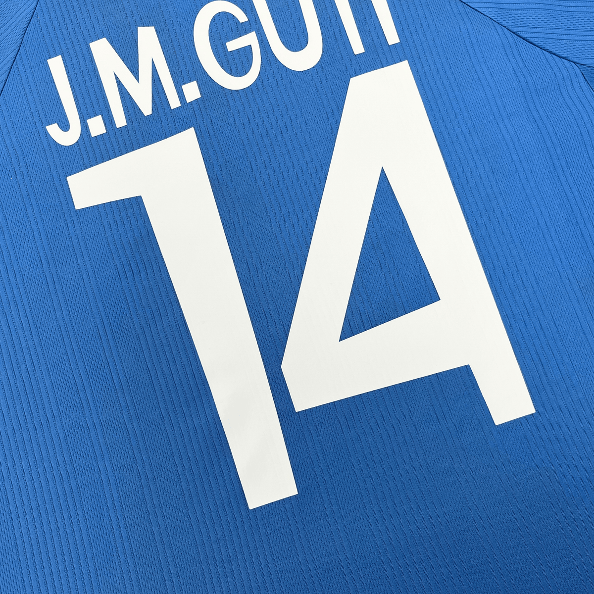 Retro Real Madrid 1999-2000 Third football jersey by Admiral, J.M. Guti 14, size M | Nostalgic Football Shirts