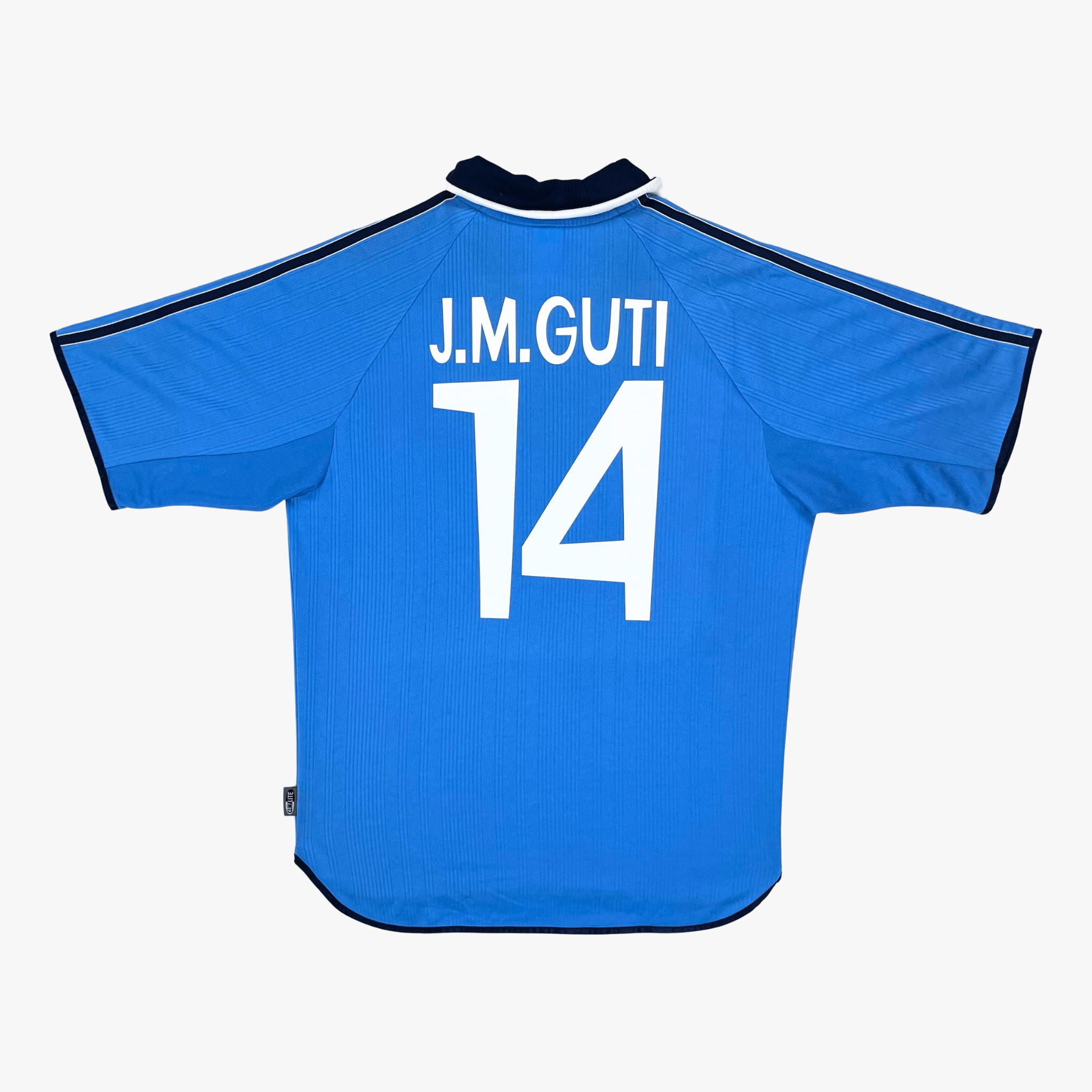 Real Madrid 1999-00 Third J.M. Guti #14 Shirt M – Nostalgic