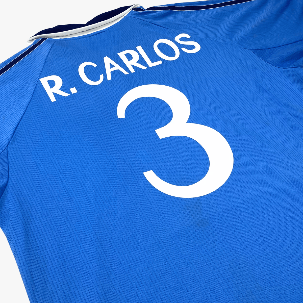 Real Madrid 1999-00 Third Roberto Carlos #3 Shirt XL – Nostalgic