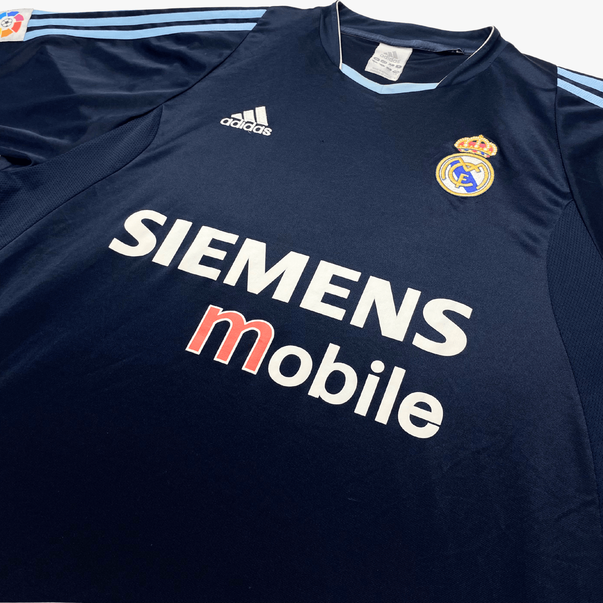 Original Real Madrid 2003-2004 Away football shirt, size L, Ronaldo 9 | Nostalgic Football Shirts