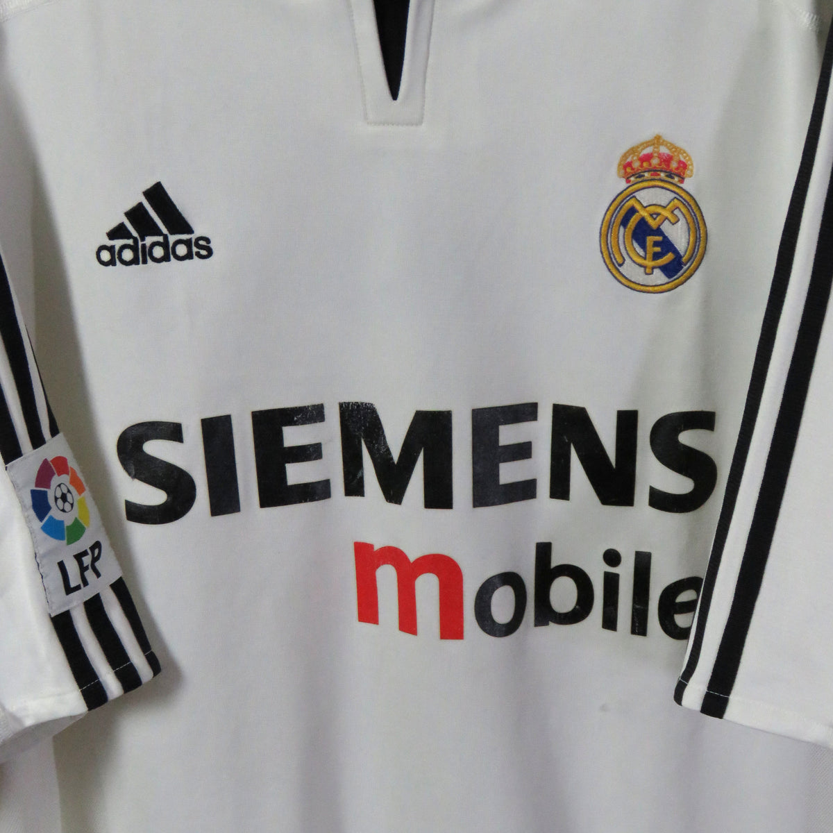 Real Madrid 2003-2004 Home shirt, Beckham 23, Adidas, size XL, product code 021804 | Nostalgic Football Shirts